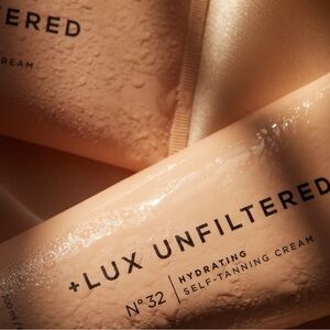 Lux Unfiltered Hydrating Self-Tanning Cream & Trial Body Cream
